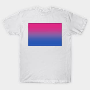 Bisexual Pride Flag Gradient T-Shirt